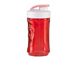 Domo do434bl-bk Flasche Kunststoff rot 7,5 x 7,5 x 16,5 cm 300 ml