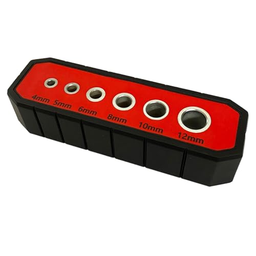 Inquiler de punch de agujero profesional - plantilla de perforación de hardware de madera, guía de perforación de manija de puerta | Puertas y cajones de guía de perforación de carpintería