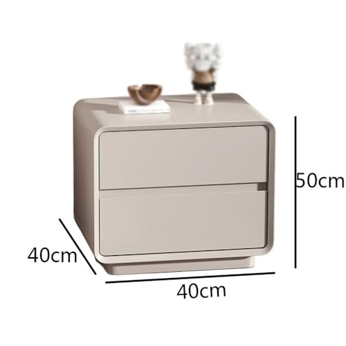 Table de chevet avec tiroir kaki pour optimiser le rangement - 4