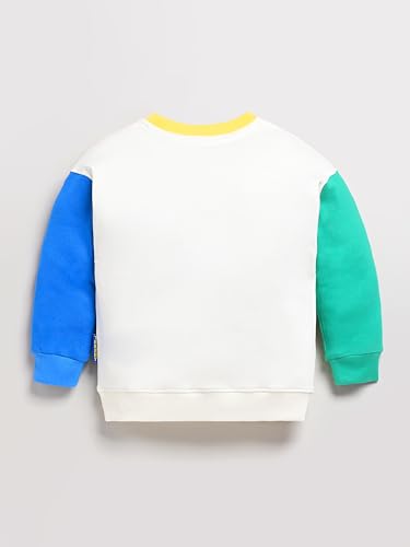 Image of Baby Boys Sweatshirt | Soft Cotton Pullover Top for Winter | Cute & Cozy Casual Wear for Kids