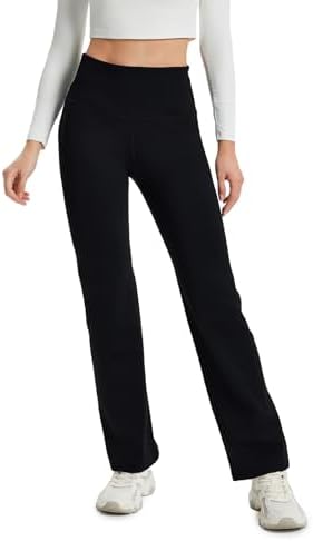 Yogipace Women's CozyWarmth Thick Fleece Lined Straight Leg Sweat...