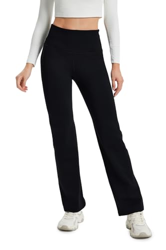 Yogipace Women's CozyWarmth Thick Fleece Lined Straight Leg Sweat...