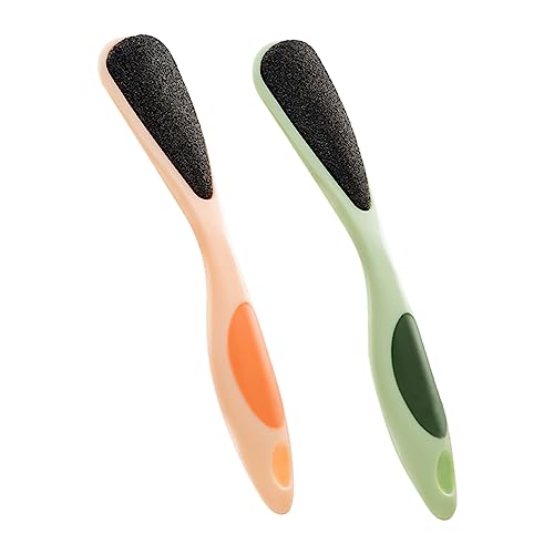 CALLARON Pómez Para Pies De Mango Raspador De Pies Doble Cara Removedor De Callos