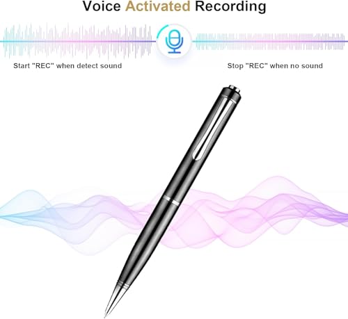 64GB Digital Voice Recorder - Voice Activated Recorder with Playback, Professional Audio Recorder for Lecture/Meeting/Course, Portable Audio Recorder Transfer File to Computer - Thumbnail 3