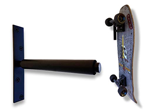 Grab & Go Edge Side-Mounting Skateboard Complete Wall Hanger Mount Rack