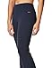 Jockey Women's Active Cotton Stretch Slim Bootleg Yoga Pants Dark Navy