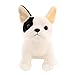 WWWL Peluche Precioso Lindo Sentado Bulldog muñeca Felpa Relleno abrazado Tirar Almohada Juguete Foto Props Mascota Sombras Perro para niños Regalo 27cm