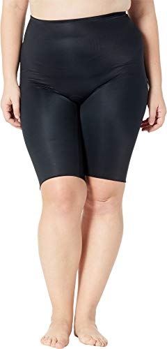 SPANX Plus Size Power Conceal-Her Extended Length Shorts Very Black 1X