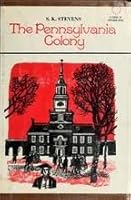 The Pennsylvania Colony B000GNVT1K Book Cover
