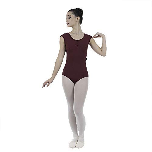 Collant com manga machão e costas arredondadas - Adulto