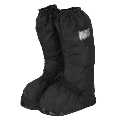 Couvre-chaussures imperméables homme en PVC souple anti-glisse pour la pluie