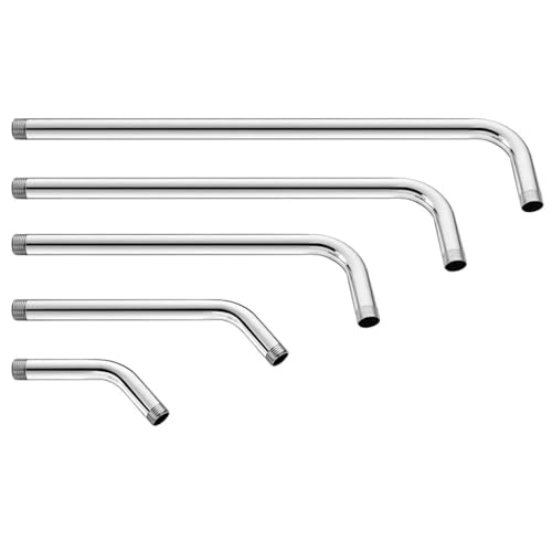 Bras de douche en acier inoxydable durable de 20 cm, support mural réglable premium