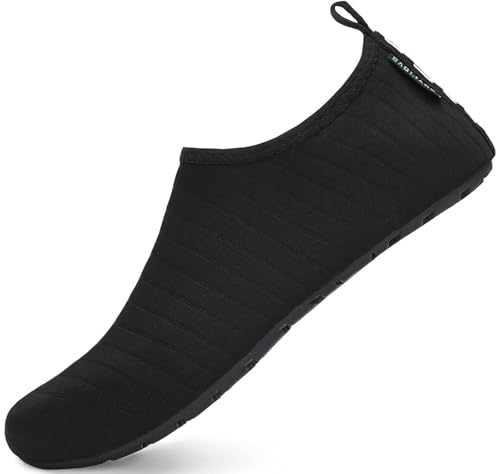 SAGUARO Chaussures Aquatiques Homme Femme Chaussures d'eau Séchage Rapide Chaussure de Plage Antidérapant Chaussures Plongée pour Mer Nautiques Piscine Surf...