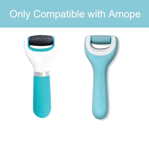 10 Extra Coarse Replacement Roller Refill Heads Compatible with Amope Pedi Perfect Electronic Foot File with Diamond Crystals