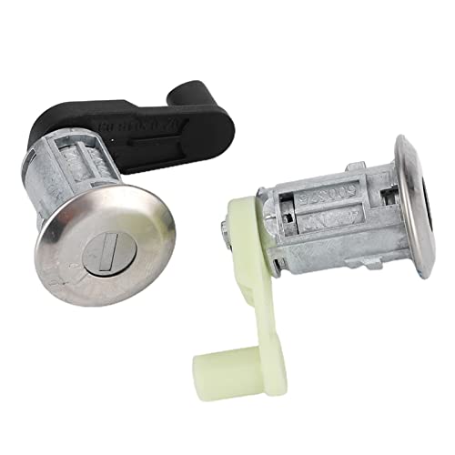 Aumotop Kit de Cilindro de Cerradura Puerta con Llave 7701468981 Calidad para I Scenic I II Thalia Aleación Zinc Como Se Muestra en las Imágenes 1 Juego Cerraduras y Herrajes para Automóviles y