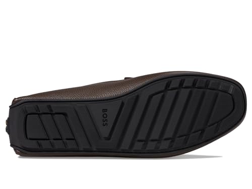 Image of BOSS Men's Noel Grain Leather Tonal Loafer Shoe