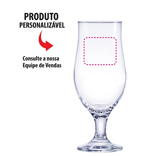 Jogo de Taças Para Cerveja Royal Beer Vidro 330ml 12 Pcs - Ruvolo