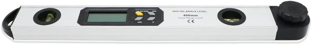 Vertical Horizontal Dual Spirit Level Digital Angle Gauge Inclinometer Protractor Finder (Color : As Shown, Size : One Size) (As Shown One Size)
