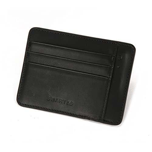 Herren-Brieftasche ESSONIO schmale und Schlichte Geldbörse, schlankes, minimalistisches Kreditkartenetui mit RFID-Blockierung, lässige Business-Reise-Brieftasche Cover