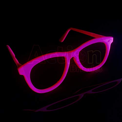 Óculos Neon Nerd - Kit 10 Unidades