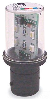 LED Lamp, Blue, 24VAC/DC