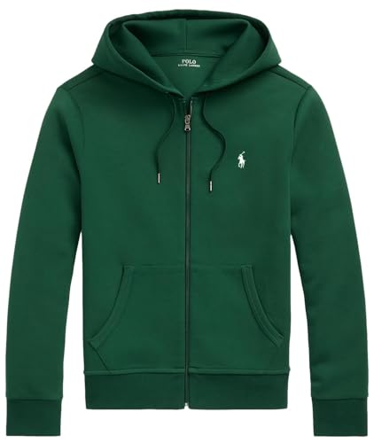 Image of POLO RALPH LAUREN mens Double-knit Full Zip Hoodie
