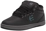 Etnies Men's Marana MID Crank Skate Shoe, Black/Grey, 8 Medium US