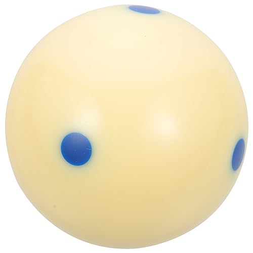ibasenice Resin Ball with Dots Pattern for Billiard Training Smooth and Easy to Clean Pool Ball Present for Players and Game Rooms for All Skill Levels