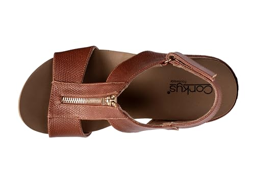 Corkys Footwear Zip It Good Womens 3.5" Wedge4