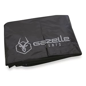 Gazelle tents g6 6 sided gazebo footprint waterproof ground tarp 6 tack down stakes ga106  urban country home decor