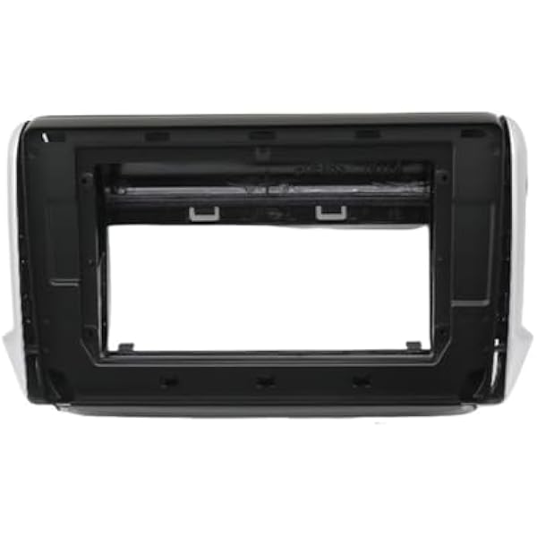 Rama panelu przedniego pasuje do Peugeot 208 2008 2014-2018 25.6 cm adapter do ramy samochodowej Canbus Box dekoder deska rozdzielcza zestaw ramek radia samochodowego
