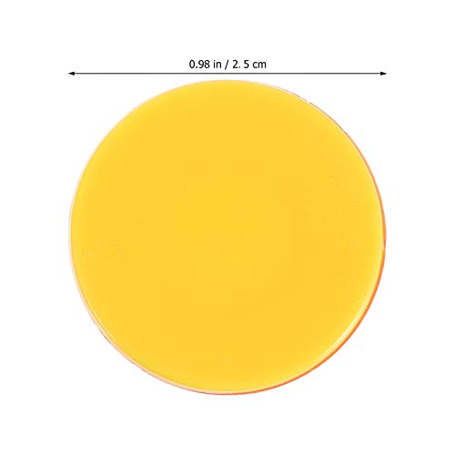 STOBOK 25Mm Discos de Contadores de Aprendizagem Plástico Bingo Poker Chips Fichas de Jogo de Discos