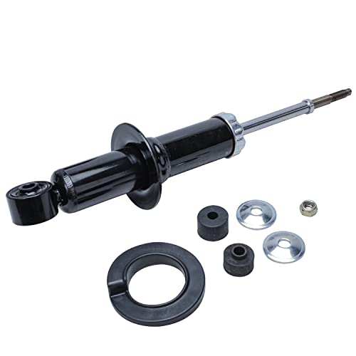 Image of Detroit Axle - 2WD Front Shock Absorbers for 2004-2012 Chevy Colorado GMC Canyon 2005 2006 2007 2008 2009 2010 2011, 2 Shock Absorbers Pair Set Front Replacement - [with Coil Spring Suspension]