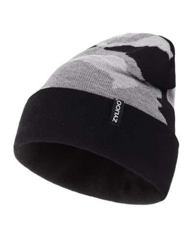 Bonnet tricoté L/XL doux multicolore haut de gamme pour une isolation thermique parfaite en hiver
