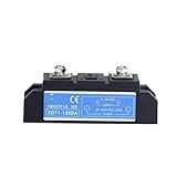 1Pcs 120A 150A 200A DC to AC Industrial SSR High Current Power Heat Sink Aluminum Radiator Industrial DA Solid State Relay(120DA)