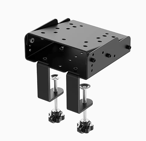 PXN Z9 Gaming Racing Wheel Desk Mount Adjustable Angle alloy material for VD4/ VD6/ VD10/V99/V12,MOZA R5/R9/R16/R21 Logitech G25/G27/G29/G923/FANATEC CSL,DD1 DD2 for Desk and Racing Stand Use
