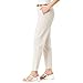 Gloria Vanderbilt Women's High Rise Belted Tapered Trouser Pant Standard
