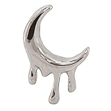 ボディピアス 16G メルティ ムーン ストレートバーベル(1個売り) 16G シルバー