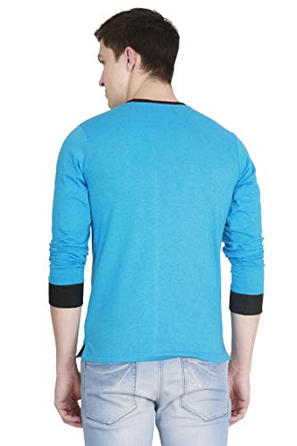 Image of fanideaz Men's Cotton Full Sleeve Henley T Shirts for Men