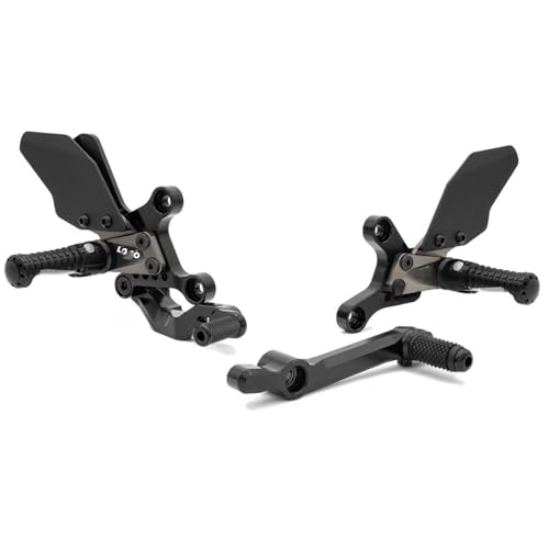Repose-pieds réglables arrière MT09 SP 2024-2025 en aluminium de qualité moto