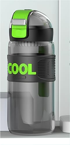 Image of THE VENTI SHOTAY COOL Unbreakable Water Bottle with Sipper BPA Free Tritian, Leak-Proof Water Bottle Ideal for Office, Sports, School, Gym (500ML White)