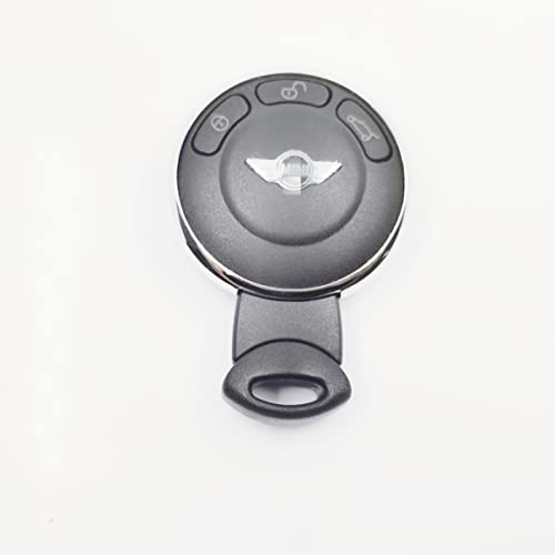 Coque de Remplacement pour clé à Distance à 3 Boutons pour-BMW-Mini Cooper R56 avec Support de Batterie avec Logo