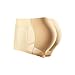 Culotte Sculptante Hip-up Sous-vêtement Rehausseur de Fesses pour Hommes Éponge Pad Skinny Boxer Brief Fesses de Pêche (Color : Skin color, Size : XL)