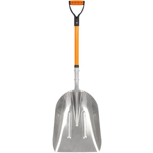 VNIMTI Aluminum Snow Shovel with D Handle Metal Snow...