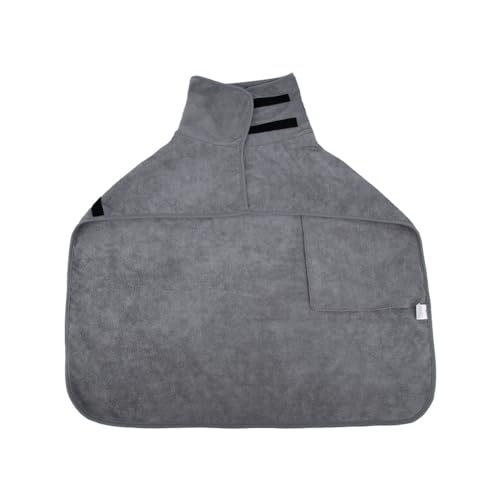 MEIION DogCuddlie Hundebademantel Super Saugfähig, Schützt vor Kälte, Ideal für Alle Hunderassen, Komfortabel und Langlebig