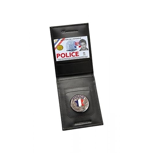 Gk Pro Porte carte forces de l'ordre Vertical 2 volets