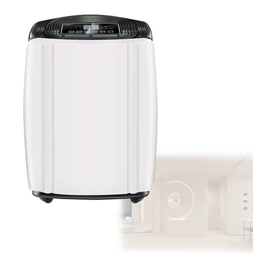 RkgSinuo Deshumidificador para Dormitorio, HabitacióN Grande, Dormitorio, DescongelacióN AutomáTica, Temporizador De 24 Horas, Control Inteligente Mediante AplicacióN MS960B