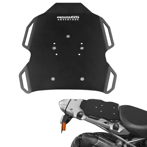 Plaque couverture zone siège arrière R1200GS LC Adventure support rails bagages moto 14-20