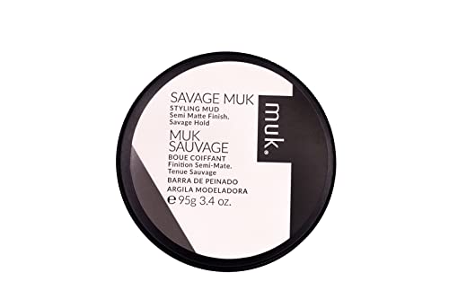Muk Haircare – Savage Muk Styling Mud, 3.4 Ounce