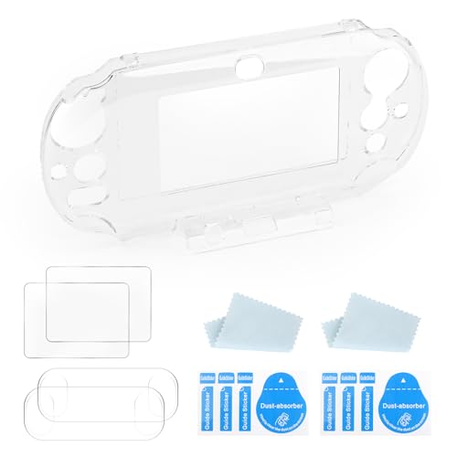 Transparent Hard Shell Case Cover for PlayStation PS Vita PSV 2000 Protective Hard Crystal Clear Case Accessories Replacement Parts